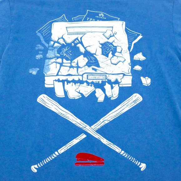 Office Space Movie PC Load Letter Graphic Shirt MD - Picture 2 of 8